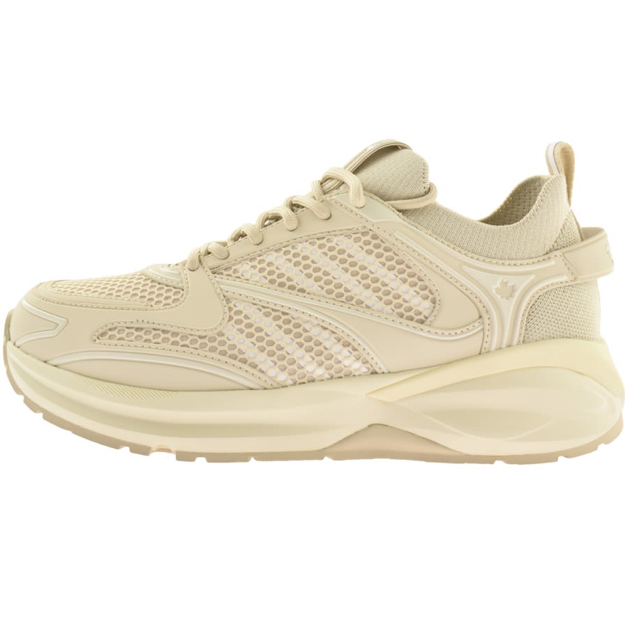 Image number 1 for DSQUARED2 Dash Trainers Beige