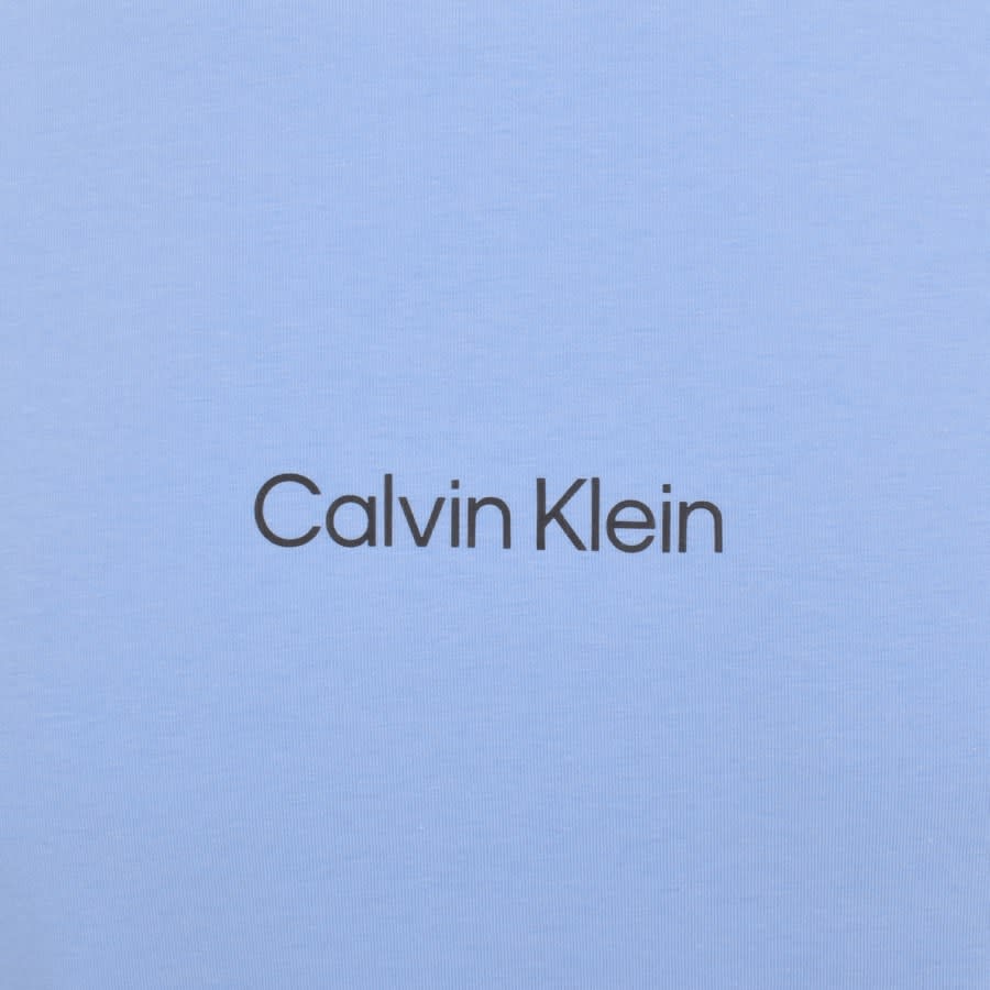 Image number 3 for Calvin Klein Crew Neck Lounge T Shirt Blue