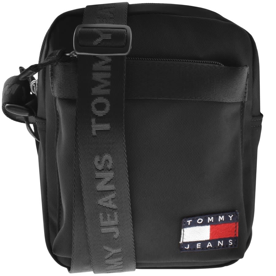 Image number 1 for Tommy Jeans Reporter Crossbody Bag Black
