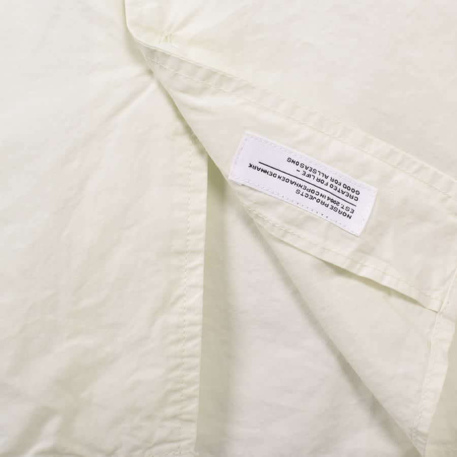 Image number 4 for Norse Projects Carsten Cotton Tencel Shirt White