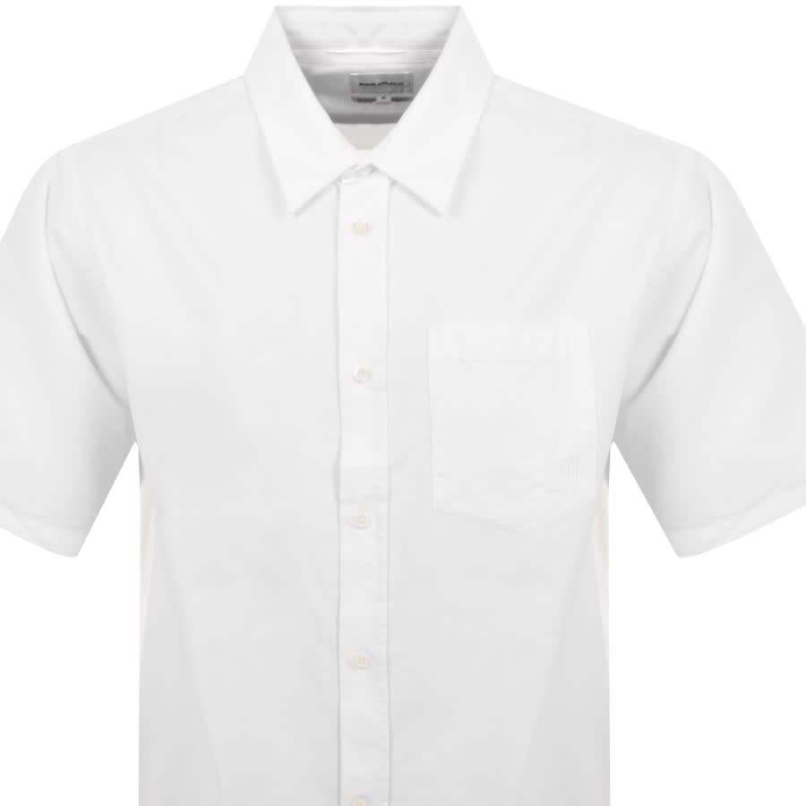 Image number 2 for Norse Projects Ivan Relaxed Oxford Shirt White