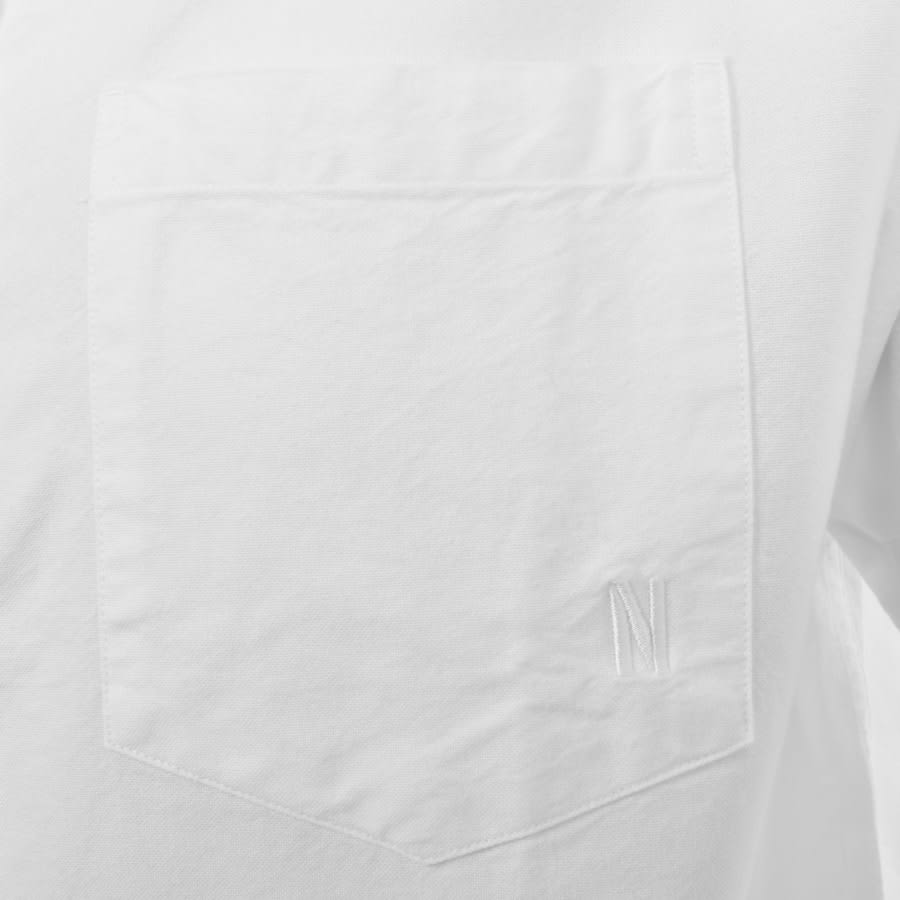 Image number 3 for Norse Projects Ivan Relaxed Oxford Shirt White