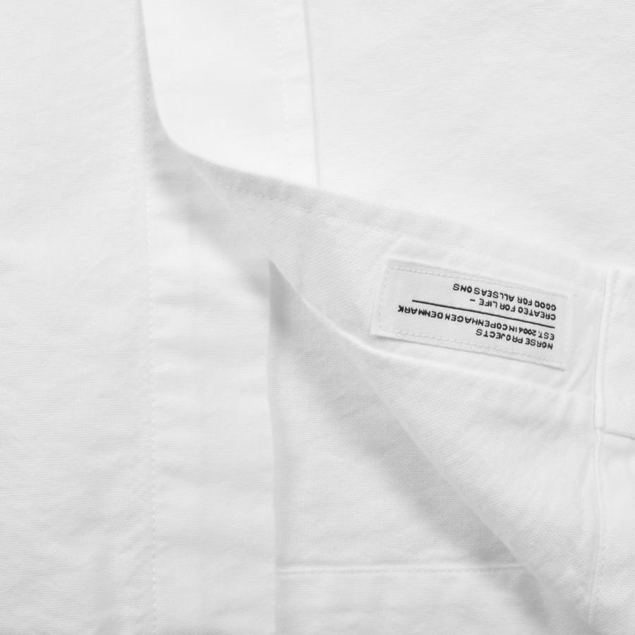 Image number 4 for Norse Projects Ivan Relaxed Oxford Shirt White