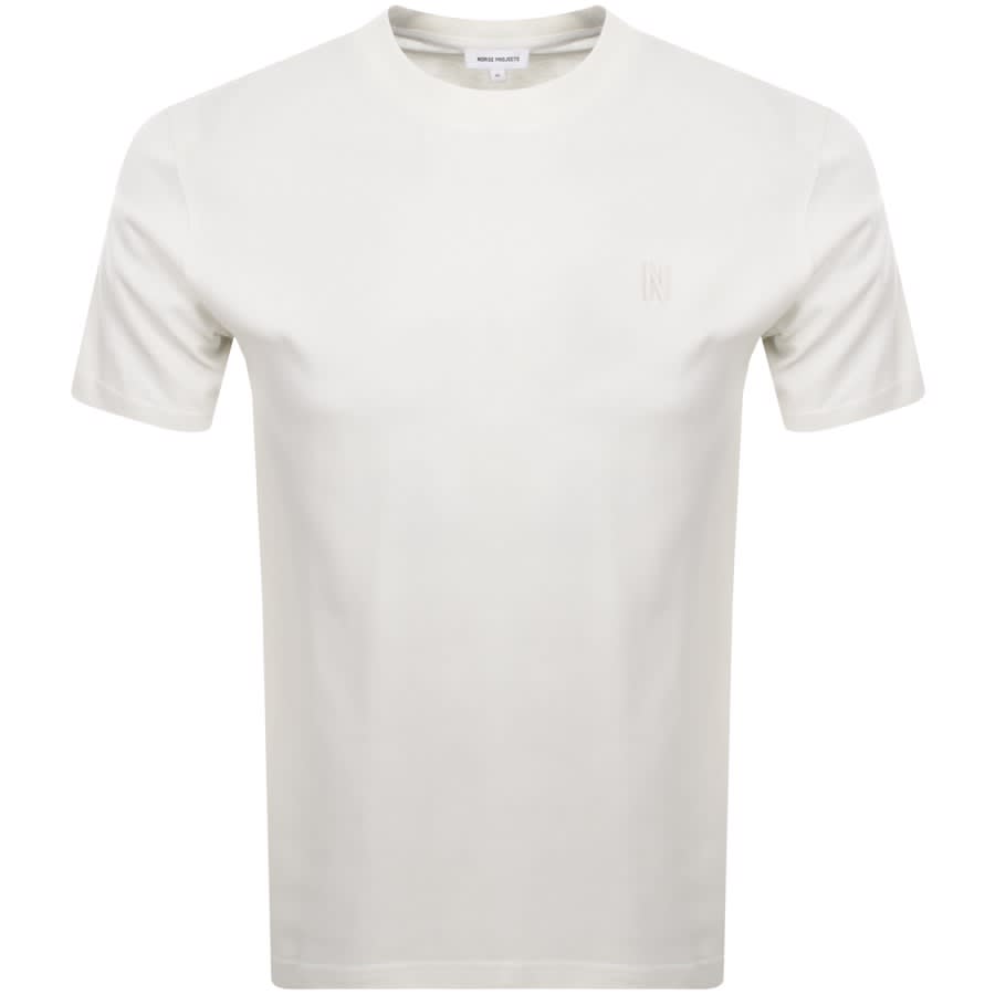 Image number 1 for Norse Projects Logo T Shirt Off White