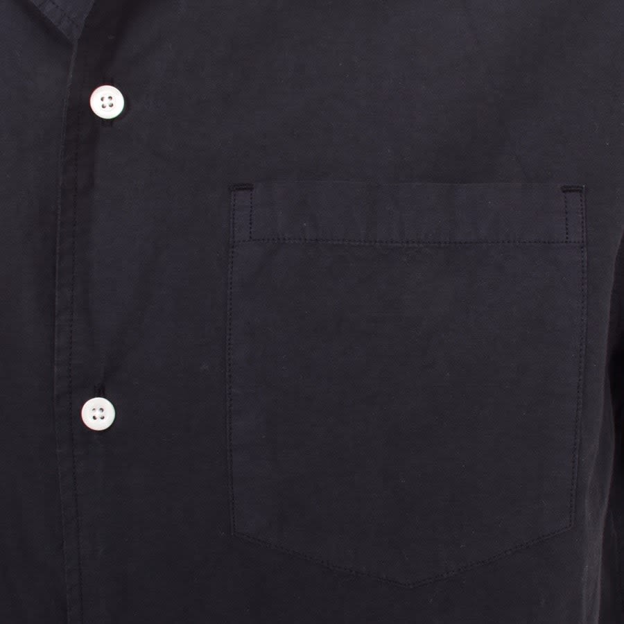 Image number 3 for Norse Projects Carsten Cotton Tencel Shirt Navy