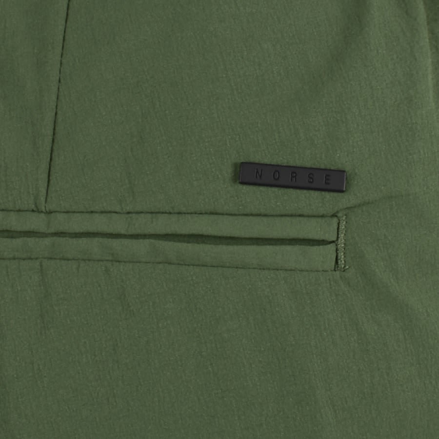 Image number 3 for Norse Projects Aaren Travel Trousers Green