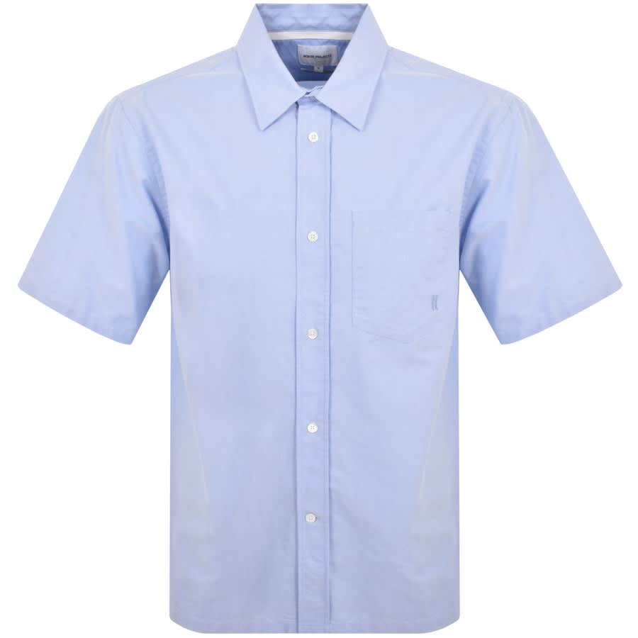Image number 1 for Norse Projects Ivan Relaxed Oxford Shirt Blue