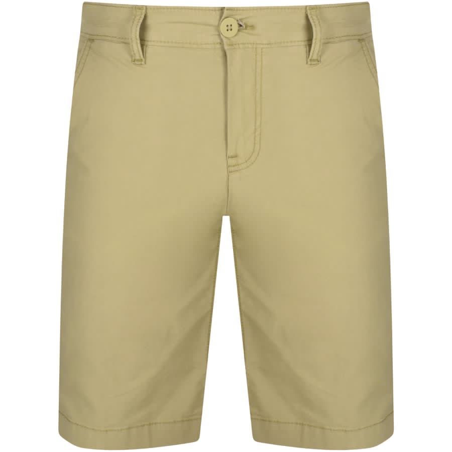 Image number 1 for Timberland Poplin Chino Shorts Green