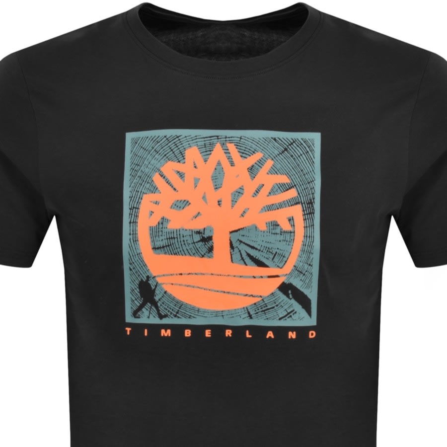 Image number 2 for Timberland Graphic T Shirt Black