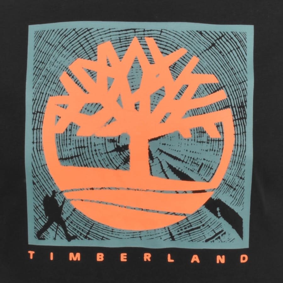Image number 3 for Timberland Graphic T Shirt Black