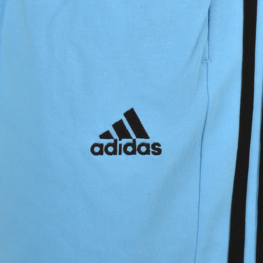 Image number 5 for adidas Sportswear 3 Stripe Shorts Blue