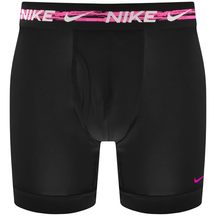 Nike Logo 3 Pack Boxer Briefs Black Mainline Menswear Canada