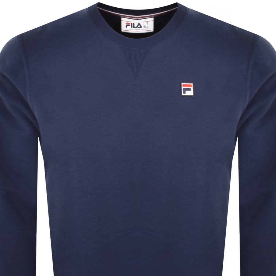 Image number 2 for Fila Vintage Kell Sweatshirt Navy