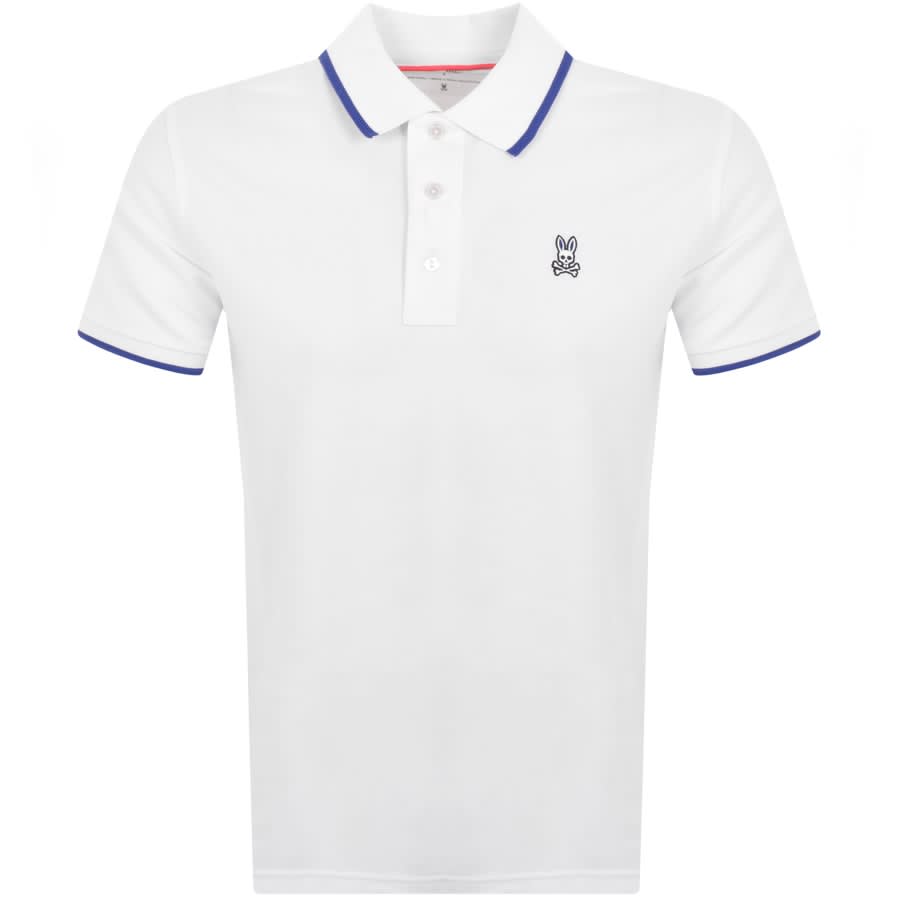 Image number 1 for Psycho Bunny Dover Sport Polo T Shirt White