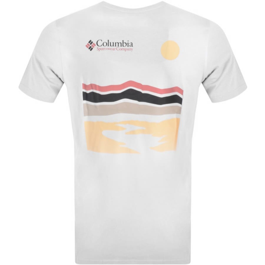 Image number 3 for Columbia Explorers Logo T Shirt White