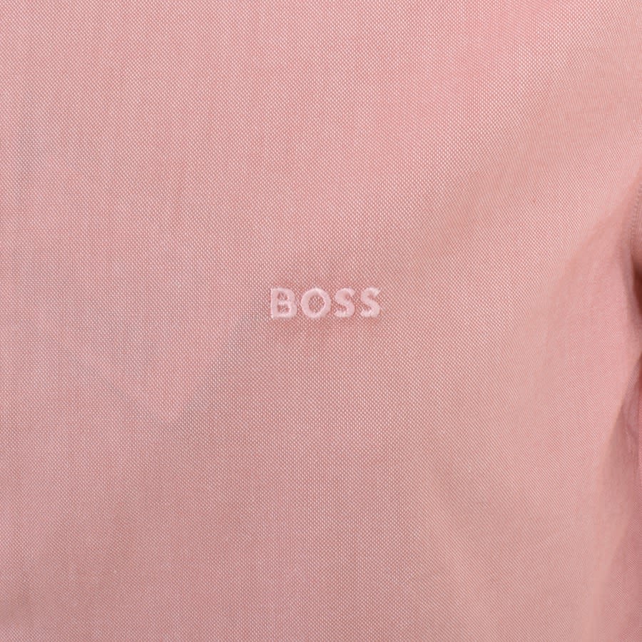 Image number 3 for BOSS Rash 2 Short Sleeved Shirt Pink