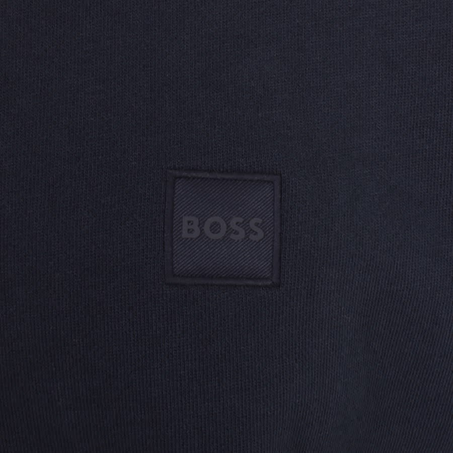 Image number 3 for BOSS Zestart Sweatshirt Navy