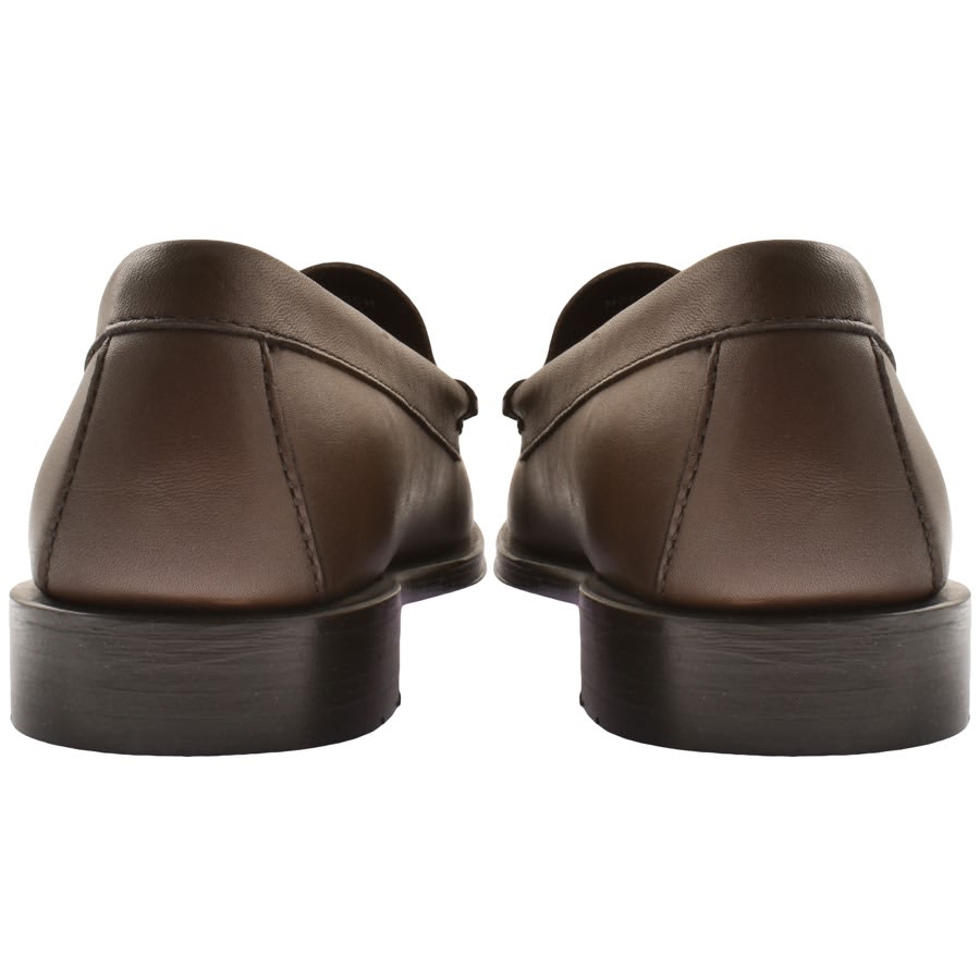 Image number 2 for GH Bass Weejun Heritage Loafers Brown