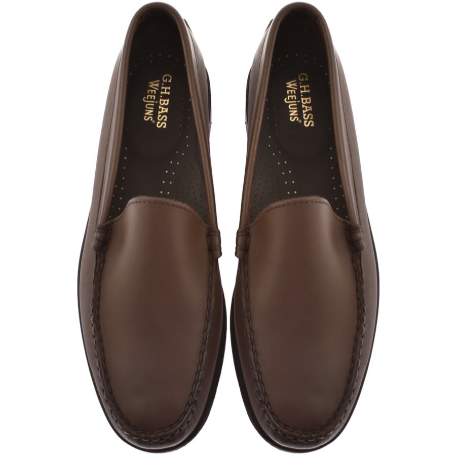 Image number 3 for GH Bass Weejun Heritage Loafers Brown