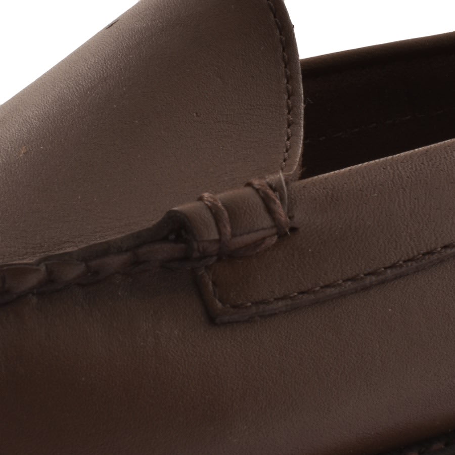Image number 4 for GH Bass Weejun Heritage Loafers Brown