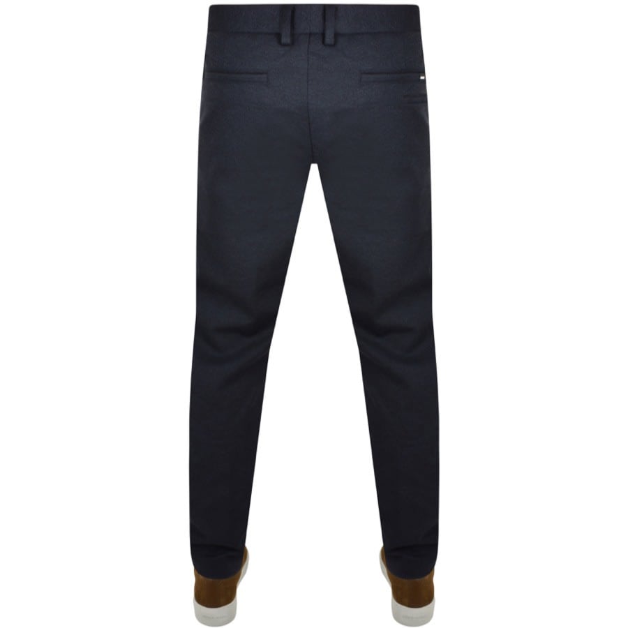 Gant Men's Navy Blue Extra Slim Fit Trousers 1500183 | GANT