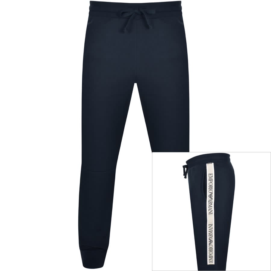 Image number 3 for Emporio Armani Full Zip Lounge Set Navy