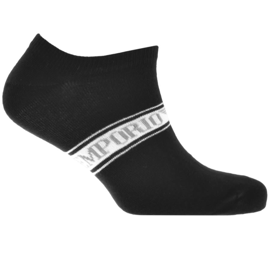 Image number 2 for Emporio Armani 2 Pack Socks