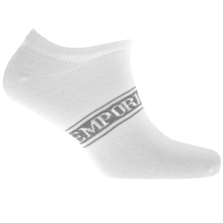 Image number 3 for Emporio Armani 2 Pack Socks