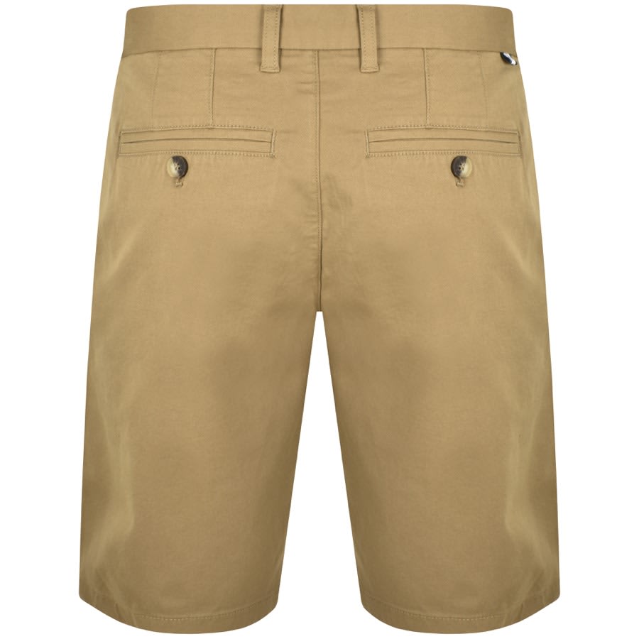 Image number 2 for Ted Baker Alscot Chino Slim Fit Shorts Brown