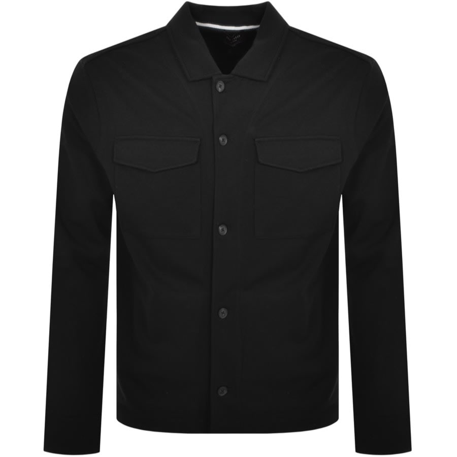 Image number 1 for Ted Baker Risbee Overshirt Black