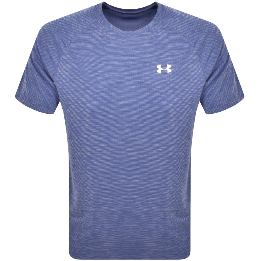 Image number 1 for Under Armour Tech Textured T Shirt Blue