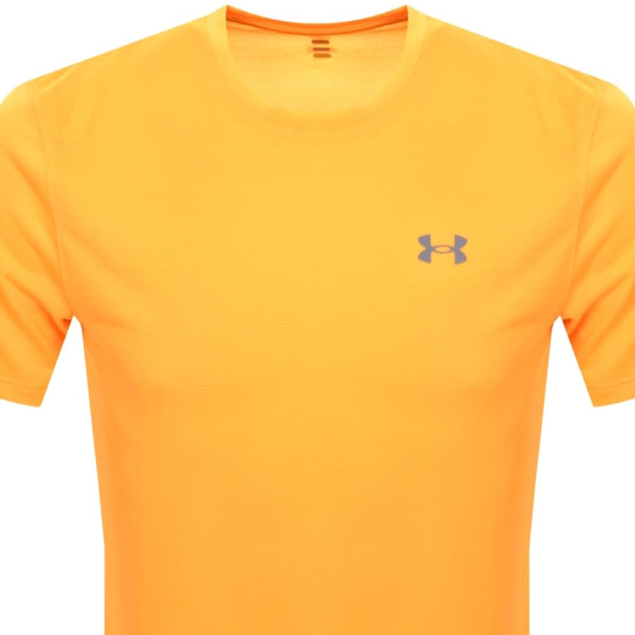 Image number 2 for Under Armour Streaker T Shirt Orange