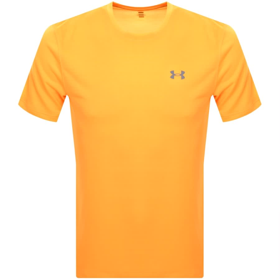 Image number 1 for Under Armour Streaker T Shirt Orange