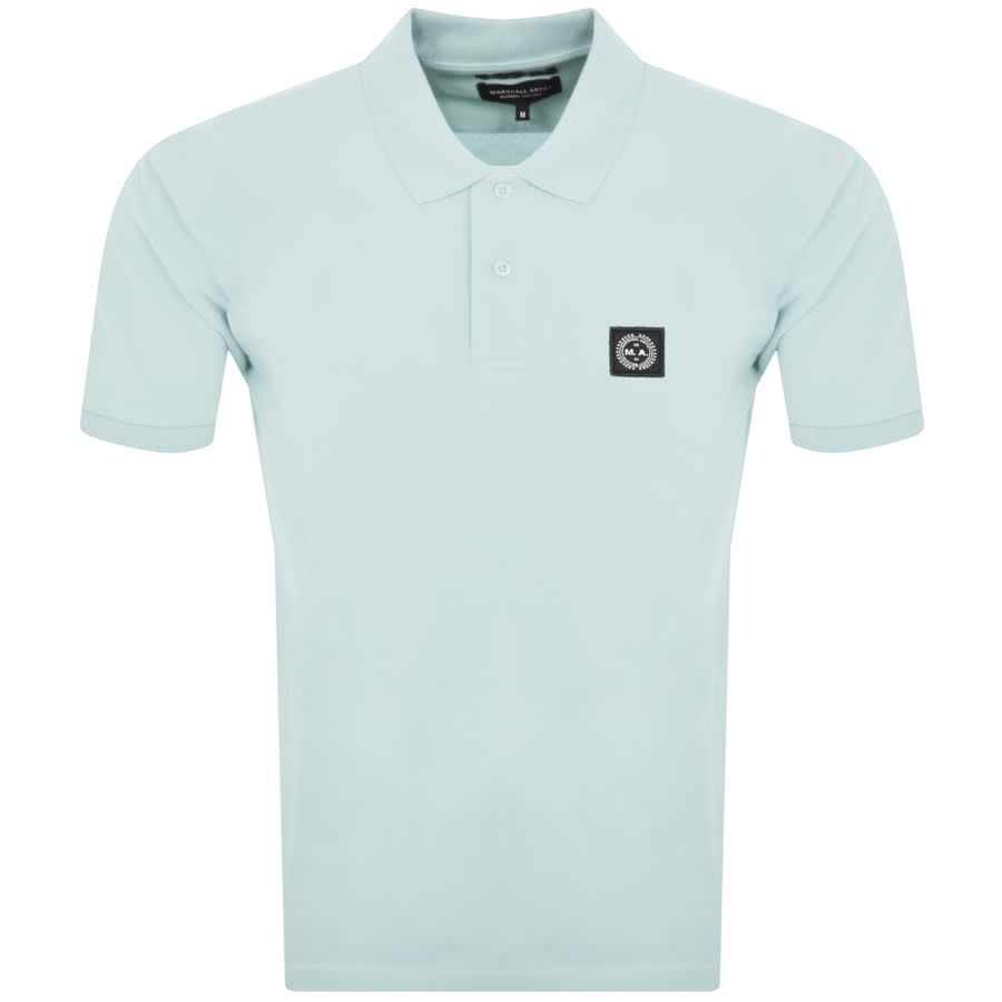 Image number 1 for Marshall Artist Siren Polo T Shirt Blue