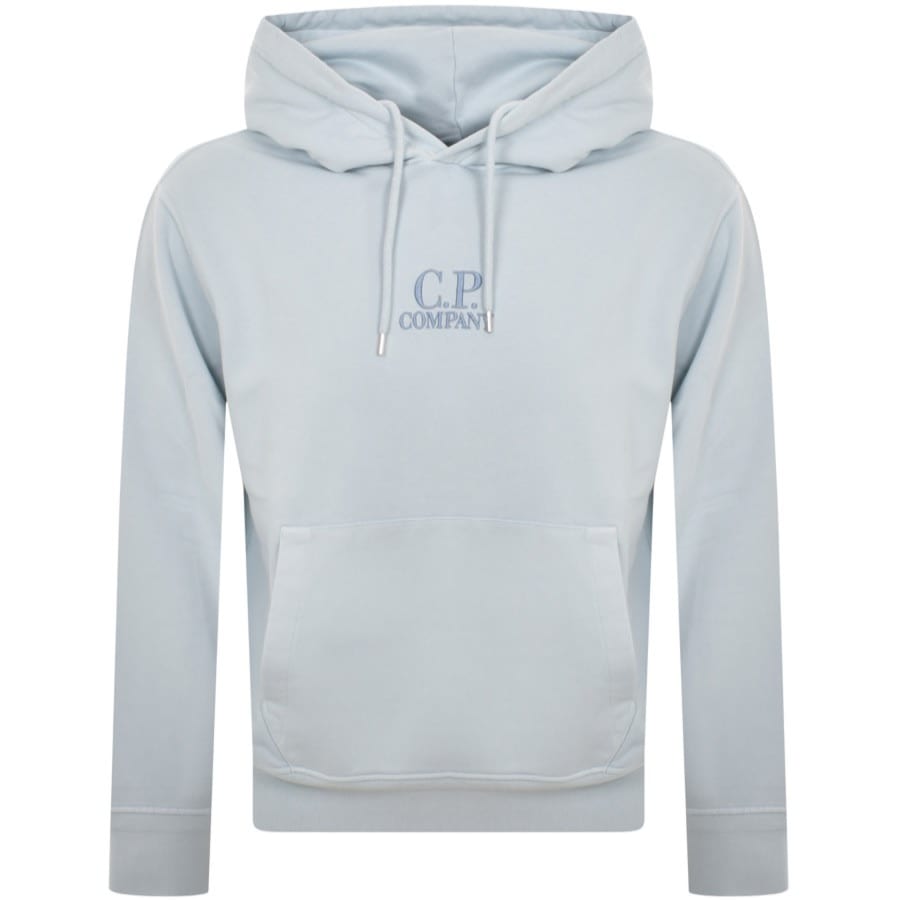 Cp company blue hoodie sale