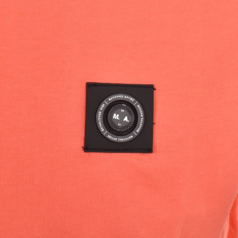 Image number 3 for Marshall Artist Siren T Shirt Orange