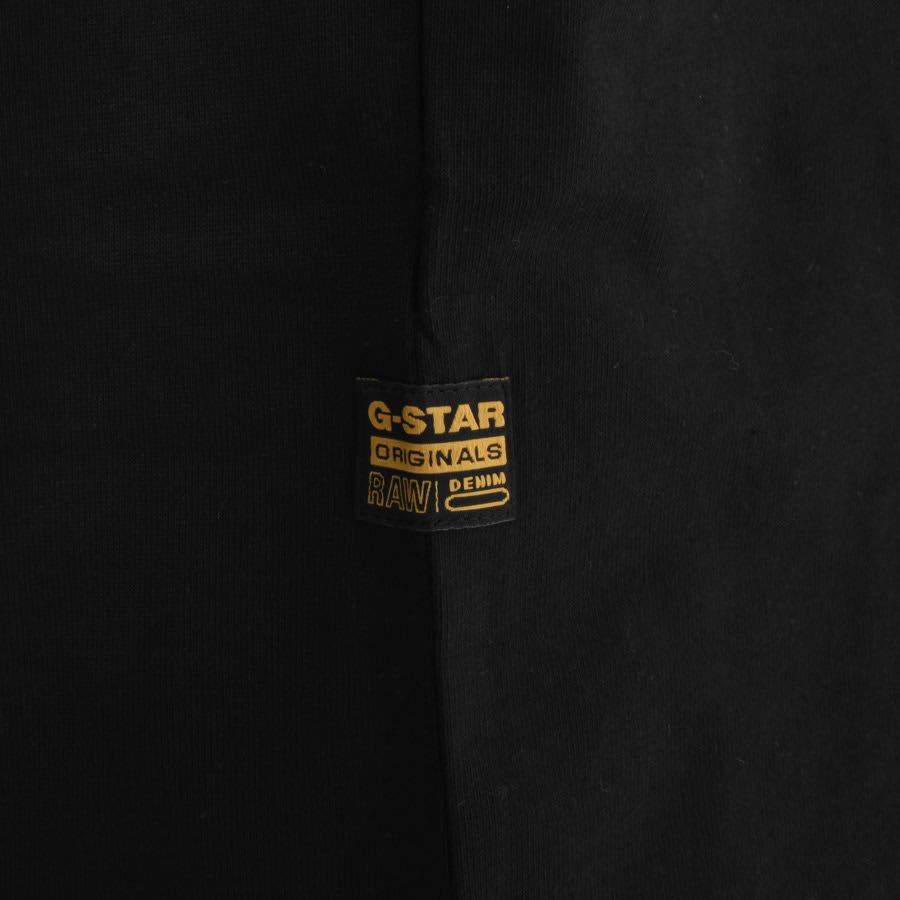 Image number 4 for G Star Raw Boxy Logo T Shirt Black