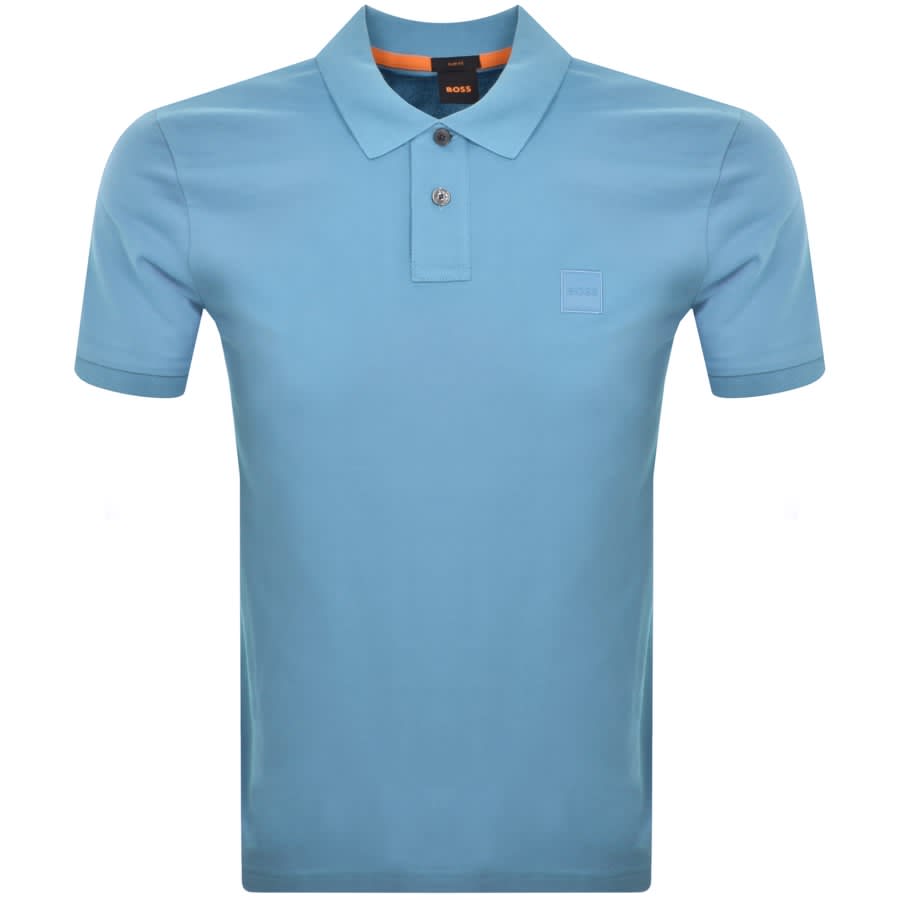 Image number 1 for BOSS Passenger Polo T Shirt Blue