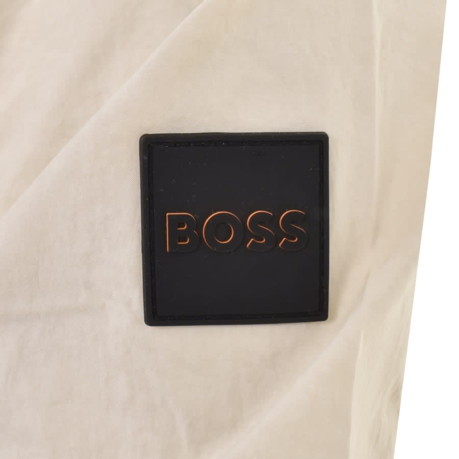 Image number 4 for BOSS Lovvy Full Zip Overshirt Beige