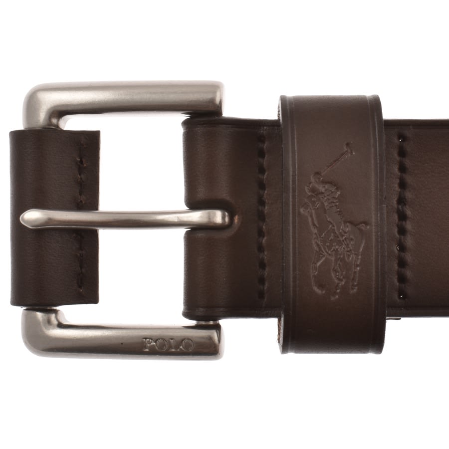 Image number 3 for Ralph Lauren Leather Belt Brown