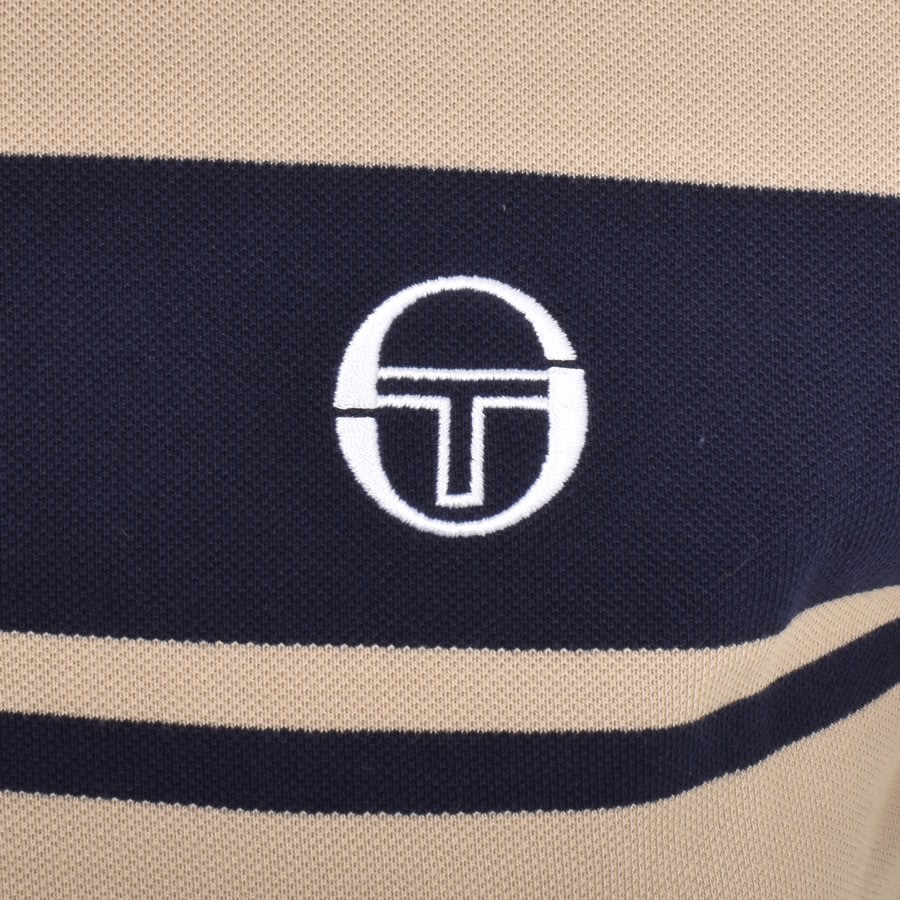 Image number 3 for Sergio Tacchini Young Line Polo T Shirt Brown