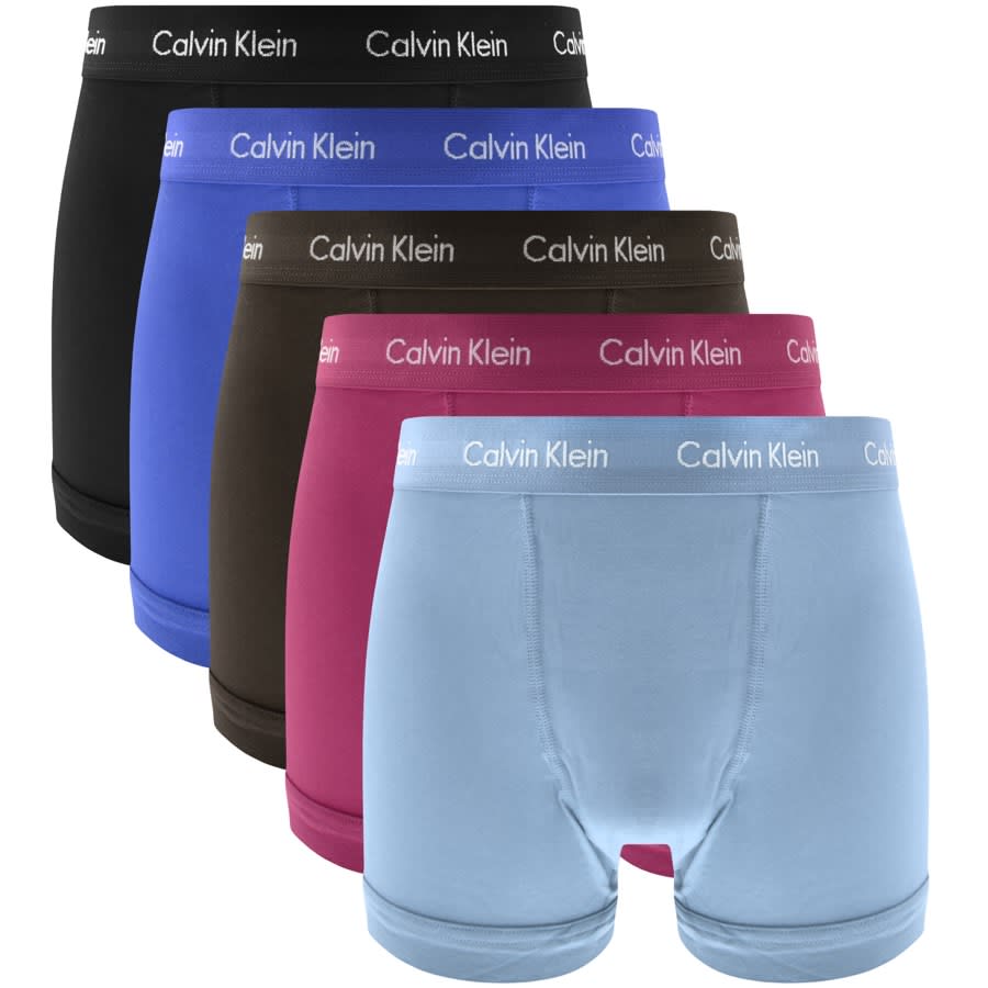 Image number 1 for Calvin Klein Underwear 5 Pack Trunks