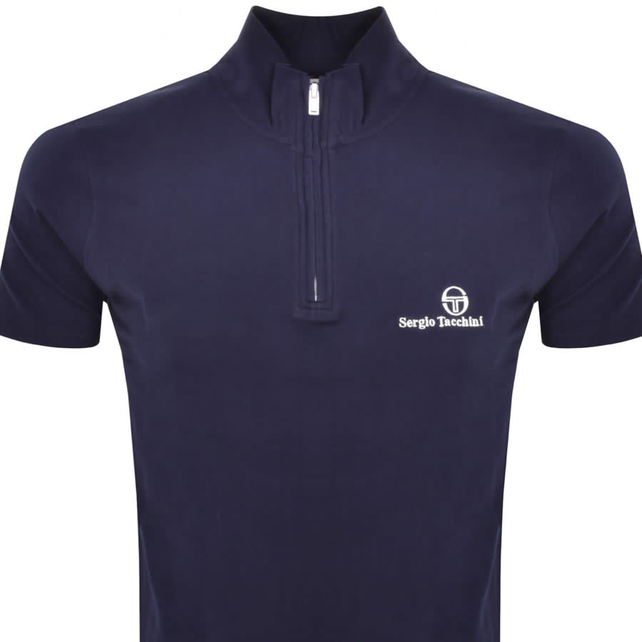 Image number 2 for Sergio Tacchini Daytone Funnel Top Navy