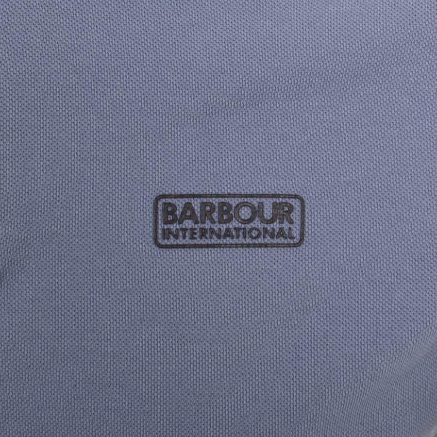 Image number 3 for Barbour International Twist Polo T Shirt Blue