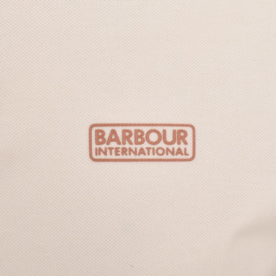 Image number 3 for Barbour International Francis Polo T Shirt Cream