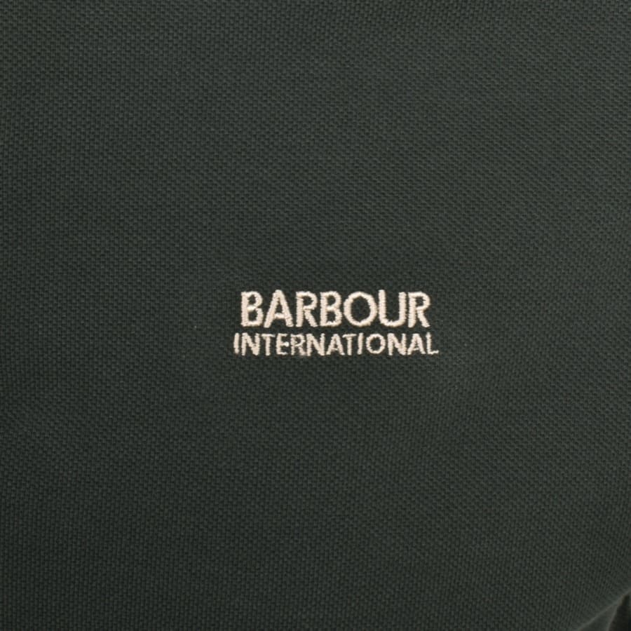 Image number 3 for Barbour International Moor Polo T Shirt Green