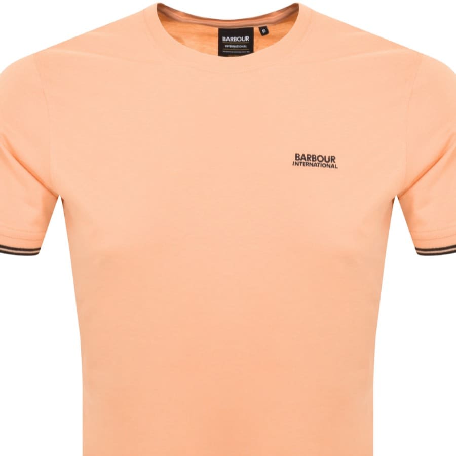 Image number 2 for Barbour International Philip T Shirt Orange