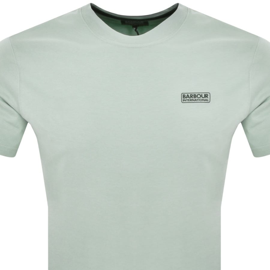 Image number 2 for Barbour International Logo T Shirt Green