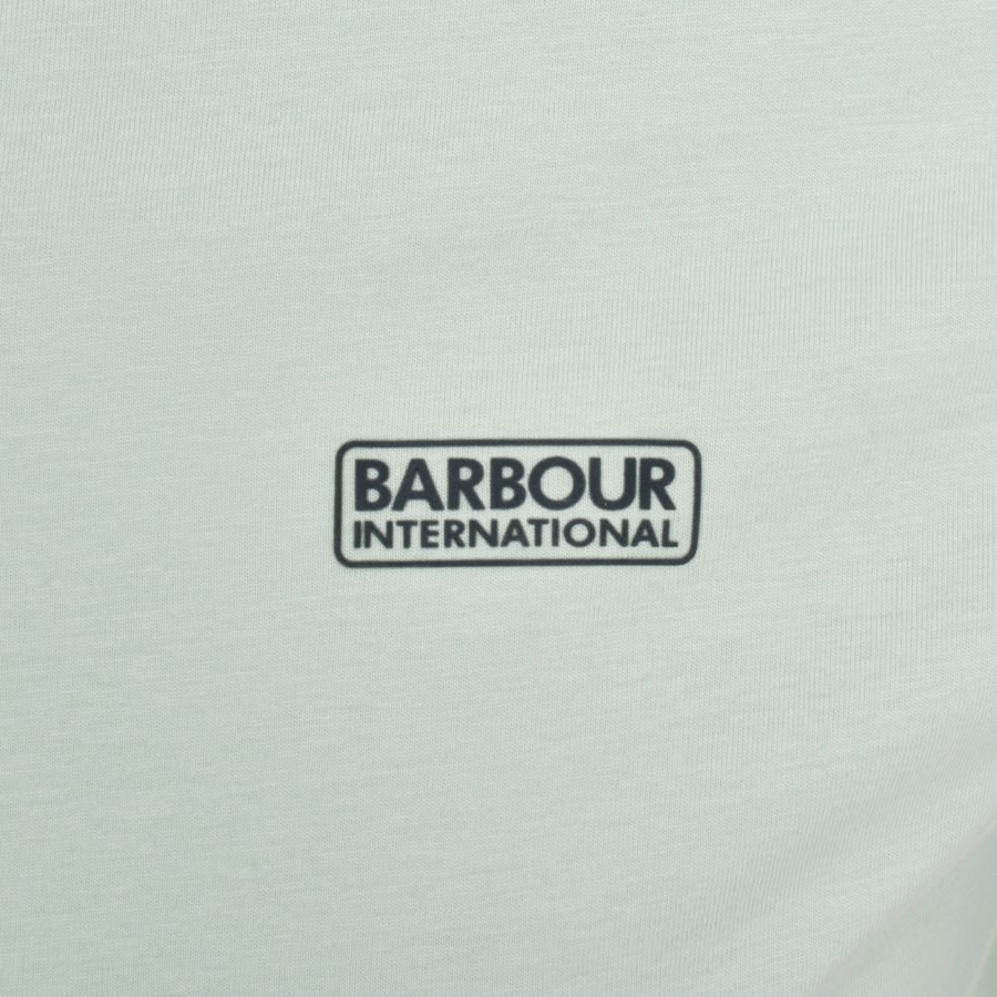 Image number 3 for Barbour International Logo T Shirt Green