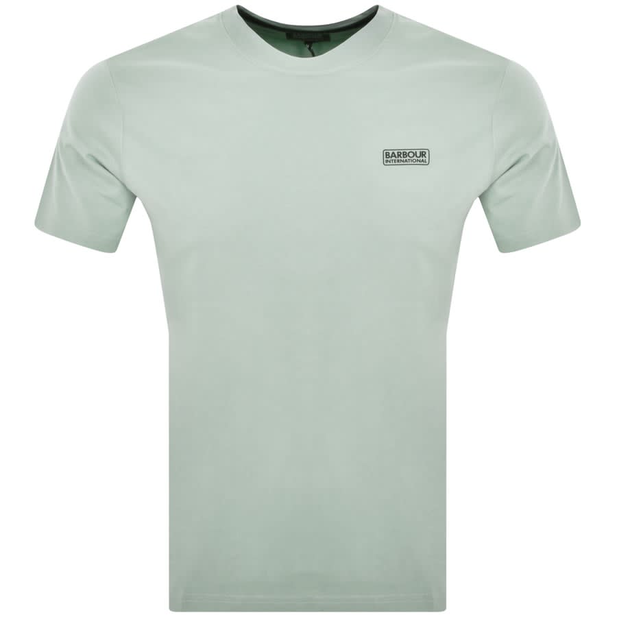 Image number 1 for Barbour International Logo T Shirt Green